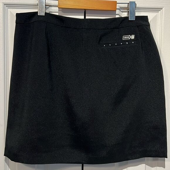 Izod Black Skort Golf Skirt Size 10 NWOT‎ - Picture 7 of 11